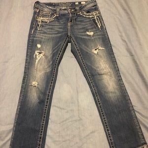 Miss me jeans miss me jeans size 25 inseam 24 wow